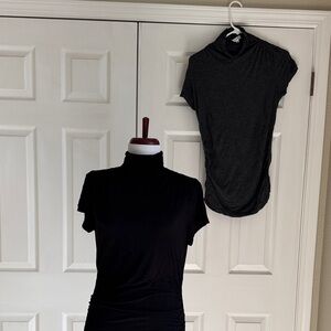 A bundle of Max Studio Short Sleeve Turtleneck Tops